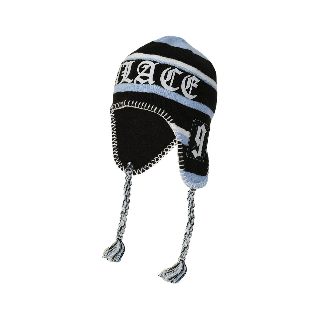 팔라스 유니온 페루비안 비니 블랙 - 25FW(Palace Union Peruvian Beanie Black - 25FW)
