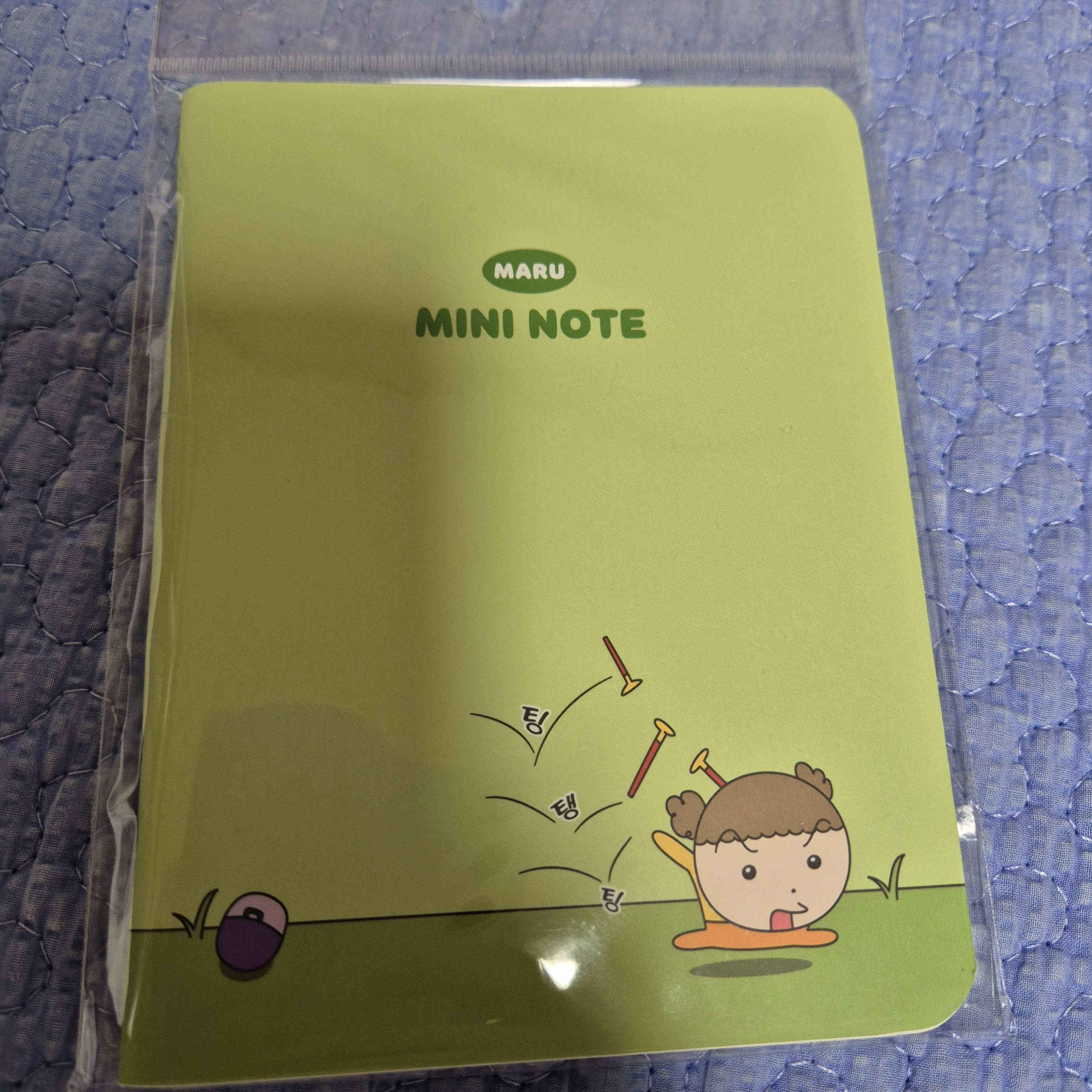 Maru is a Puppy Mini Note Yongameui Segae 착용 스타일