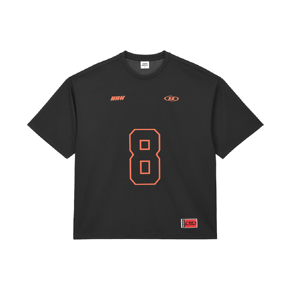 본투윈 08 럭비 저지 티셔츠 블랙 | BORN TO WIN | KREAM
