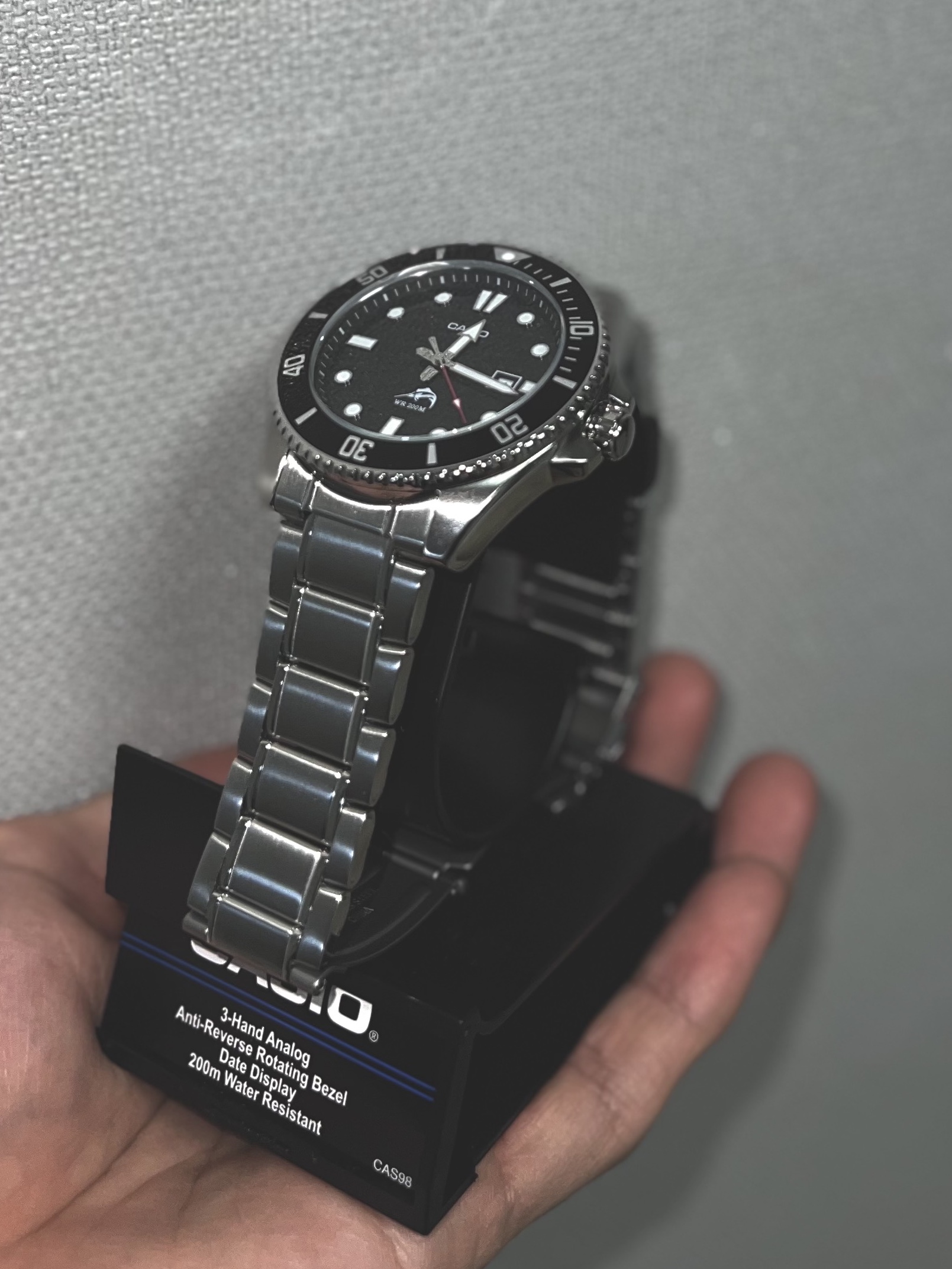 Casio MTP-1302D-1A1, Casio MTP-1183E-7A 착용 스타일 - 4