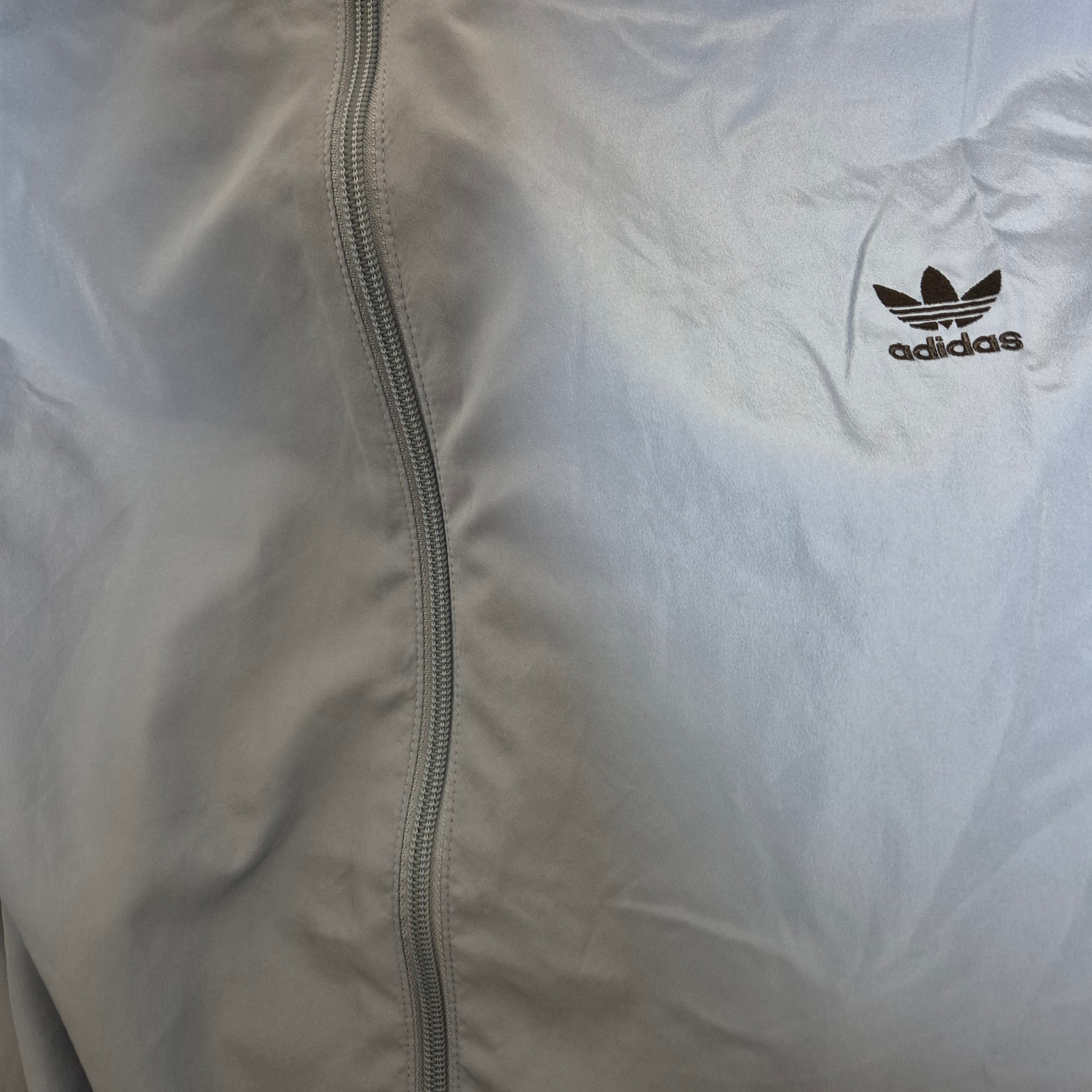 (W) Adidas Adilenium Season 3 Oversized Track Top Ash Blue Black - US Sizing 착용 스타일
