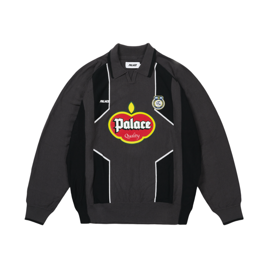 팔라스 P 윙 니트 블랙 - 25SS | Palace | KREAM