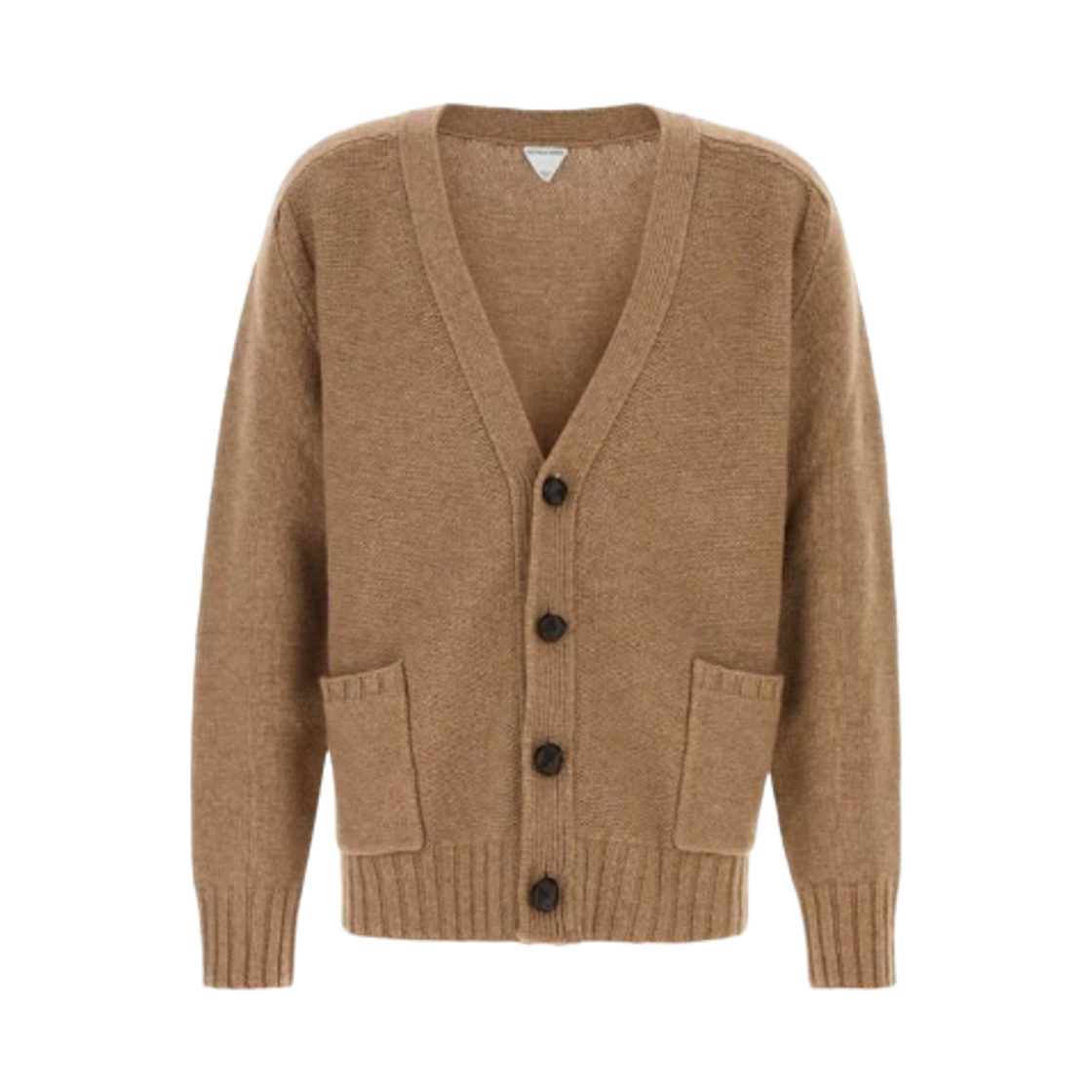 835396V5LS02343 Bottega Veneta Wool Cardigan Caramel