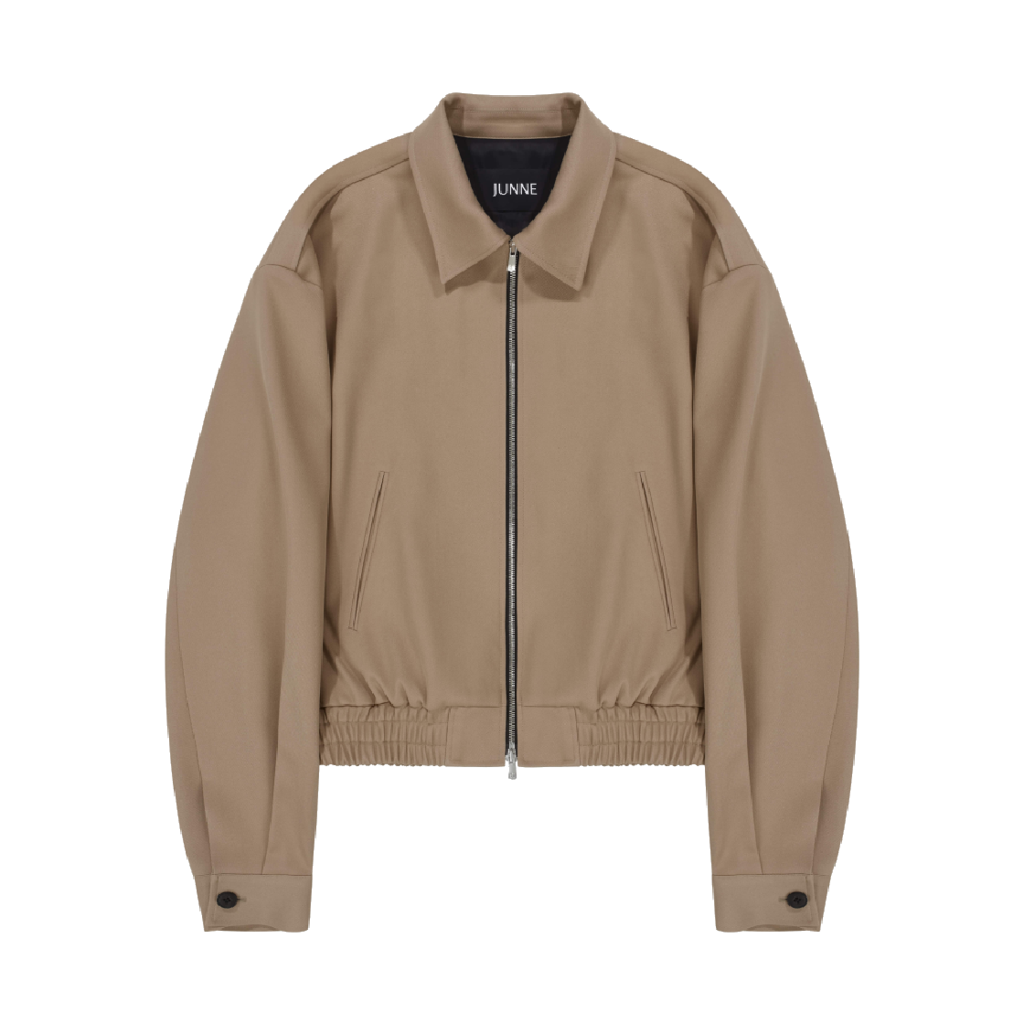 JNE J39 Dobby Beige Junne J39 Over Fit Dobby Blouson Jacket Beige