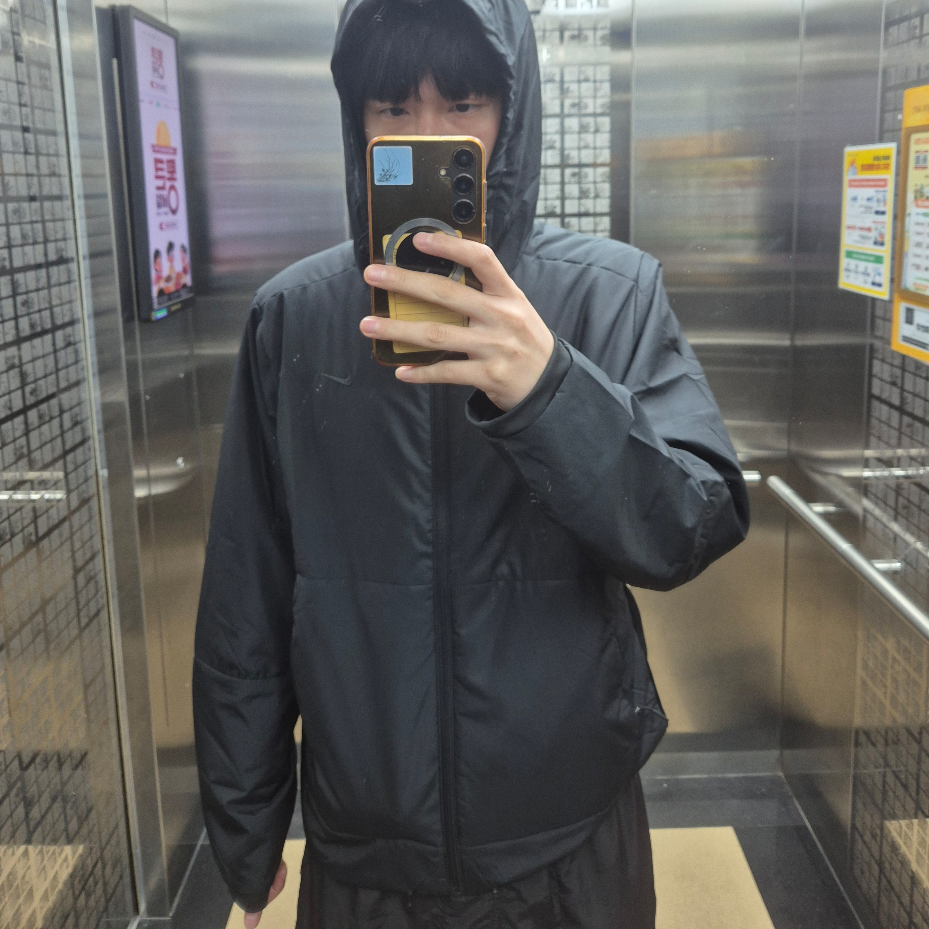 Nike Therma-Fit Unlimited Versatile Jacket Black - Asia 착용 스타일
