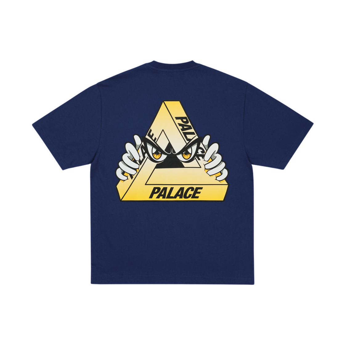 - Palace Tri-Peek T-Shirt Navy - 25FW