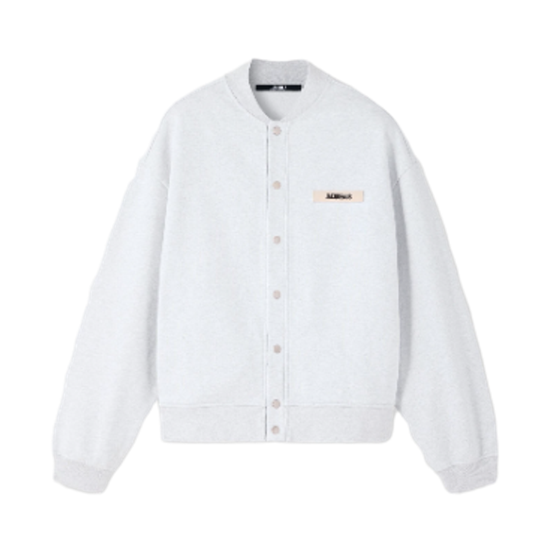 자크뮈스 그로그랭 가디건 그레이(Jacquemus Grosgrain Cardigan Grey)