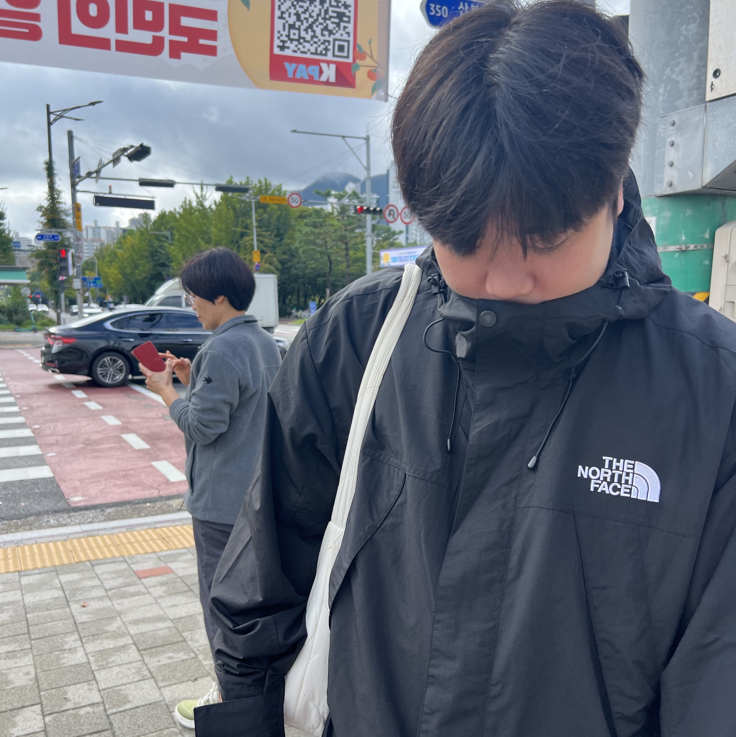 The North Face White Label Martis Jacket Black 착용 스타일 - 2