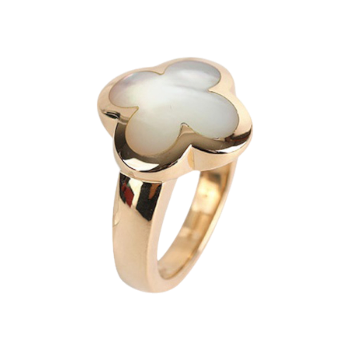 반클리프앤아펠 퓨어 알함브라 18K 옐로우골드 반지 11호(Van Cleef & Arpels Pure Alhambra 18K Yellow Gold Ring Size 11)