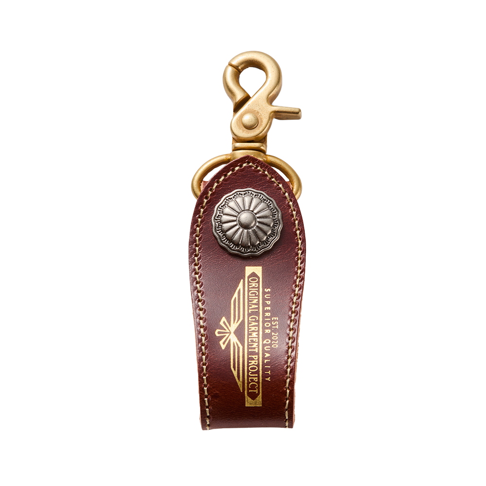 오가프 트러커 벨트 키링 브라운(OGARP Trucker Belt Keyring Brown)