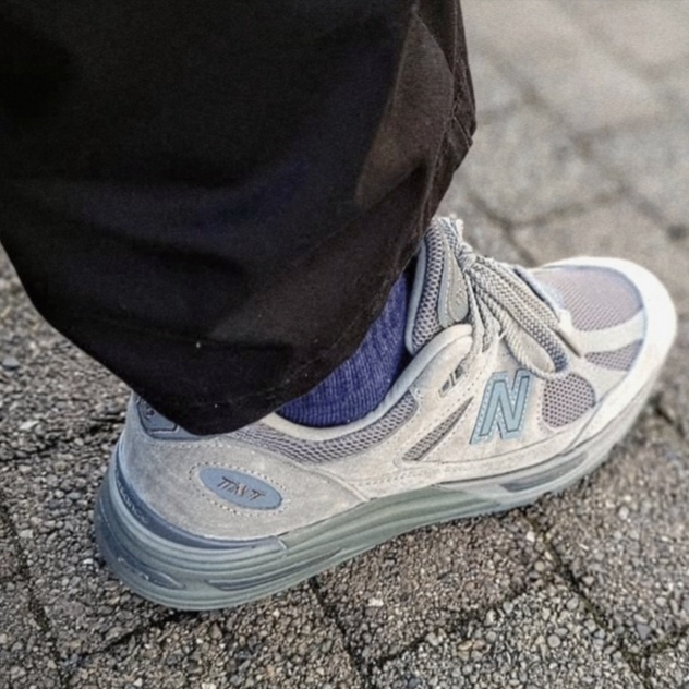 New Balance x Thisisneverthat 991v2 Made in UK Grey 착용 스타일