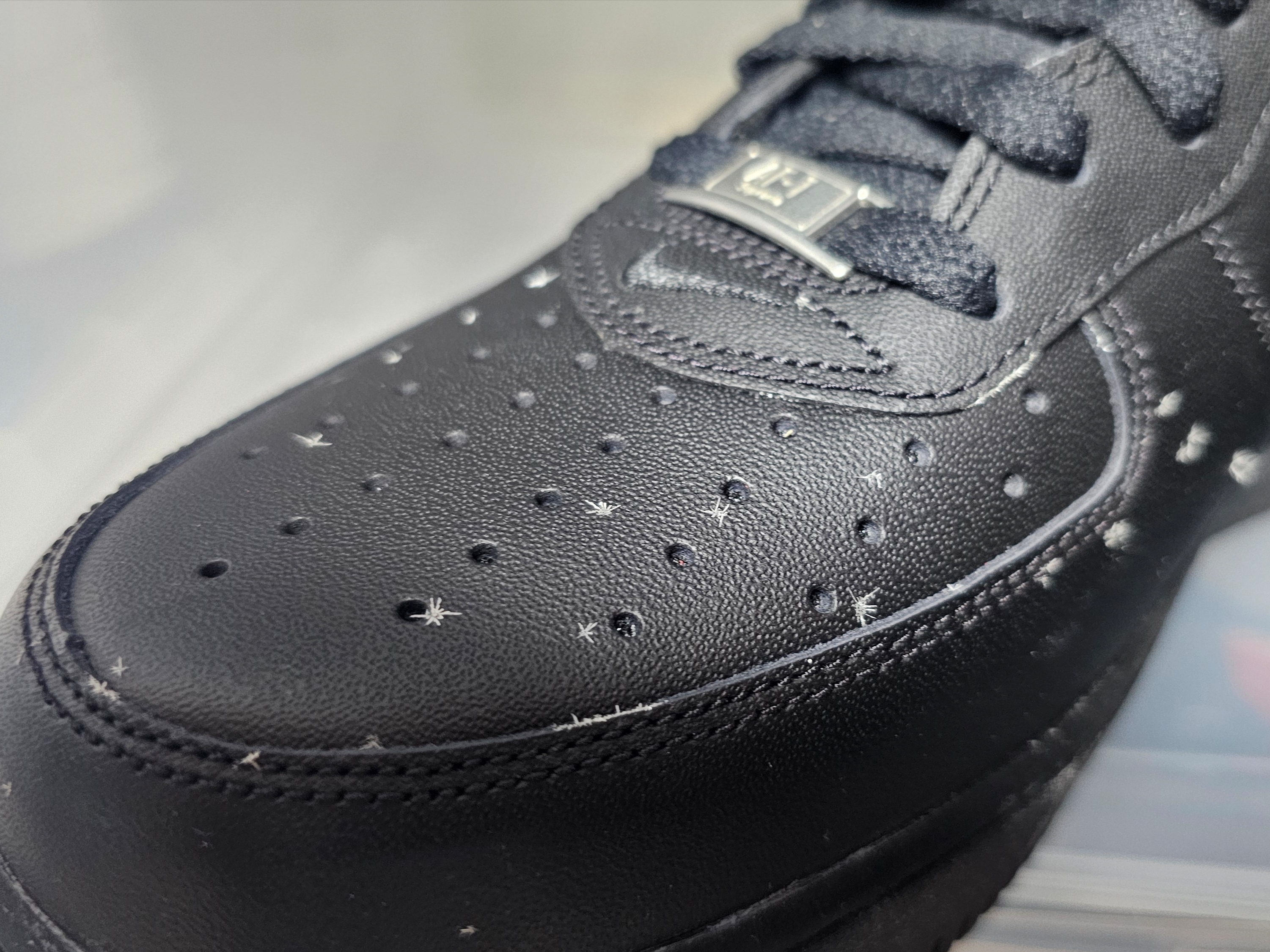 Nike x Supreme Air Force 1 Low Black 착용 스타일