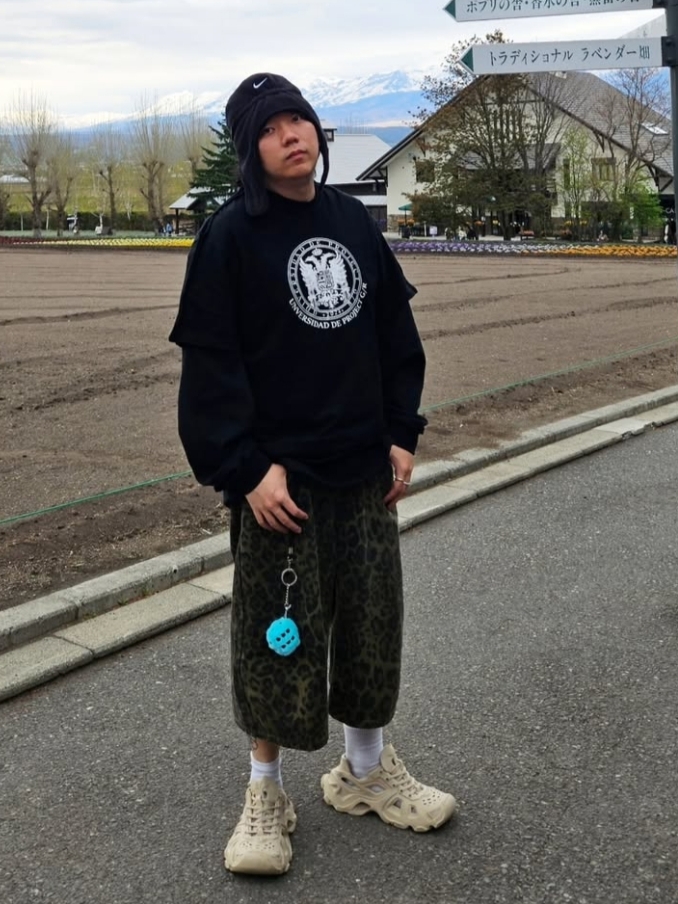 Nike x Skepta H86 Earflap Cap QS Black 착용 스타일