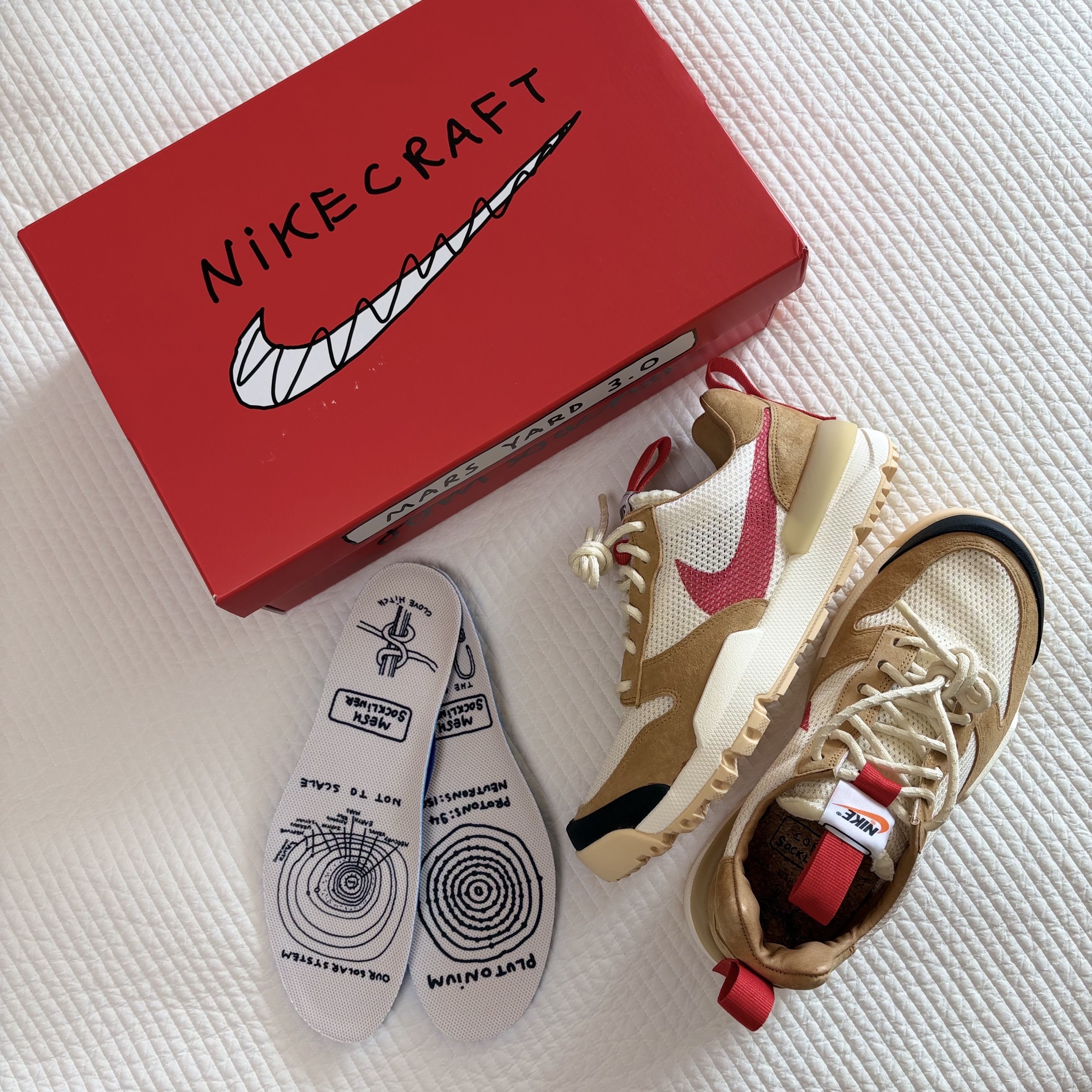 Nike x Tom Sachs Mars Yard Shoe 3.0 Space Camp 착용 스타일 - 1