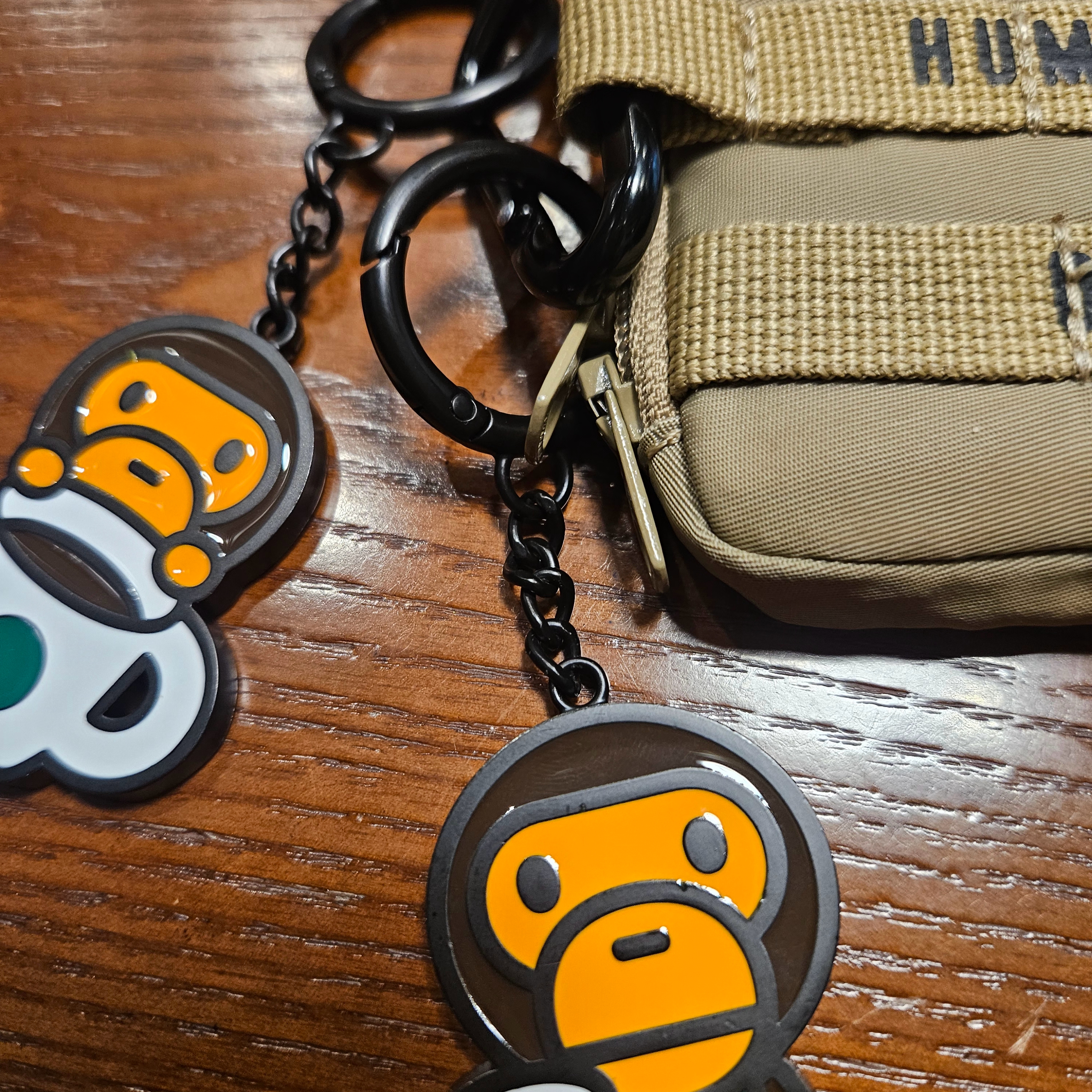 Starbucks x BAPE Baby Milo Keychain, Starbucks x BAPE Baby Milo Keychain 착용 스타일