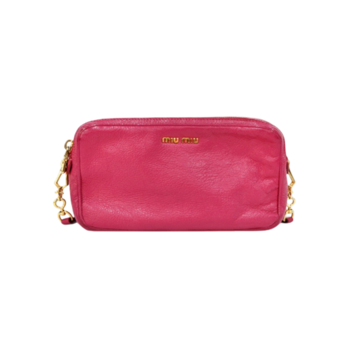 IT2QAFGOI424 Miu Miu Pink Crossbody Bag