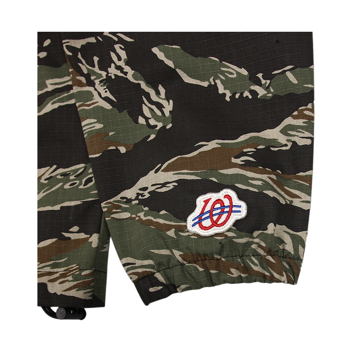 위얼드월드 카모플라쥬 웨이브로고 후드 집업 타이거카모(Weird World Camo Wavelogo Hoodie zip-up Tigercamo) - 6