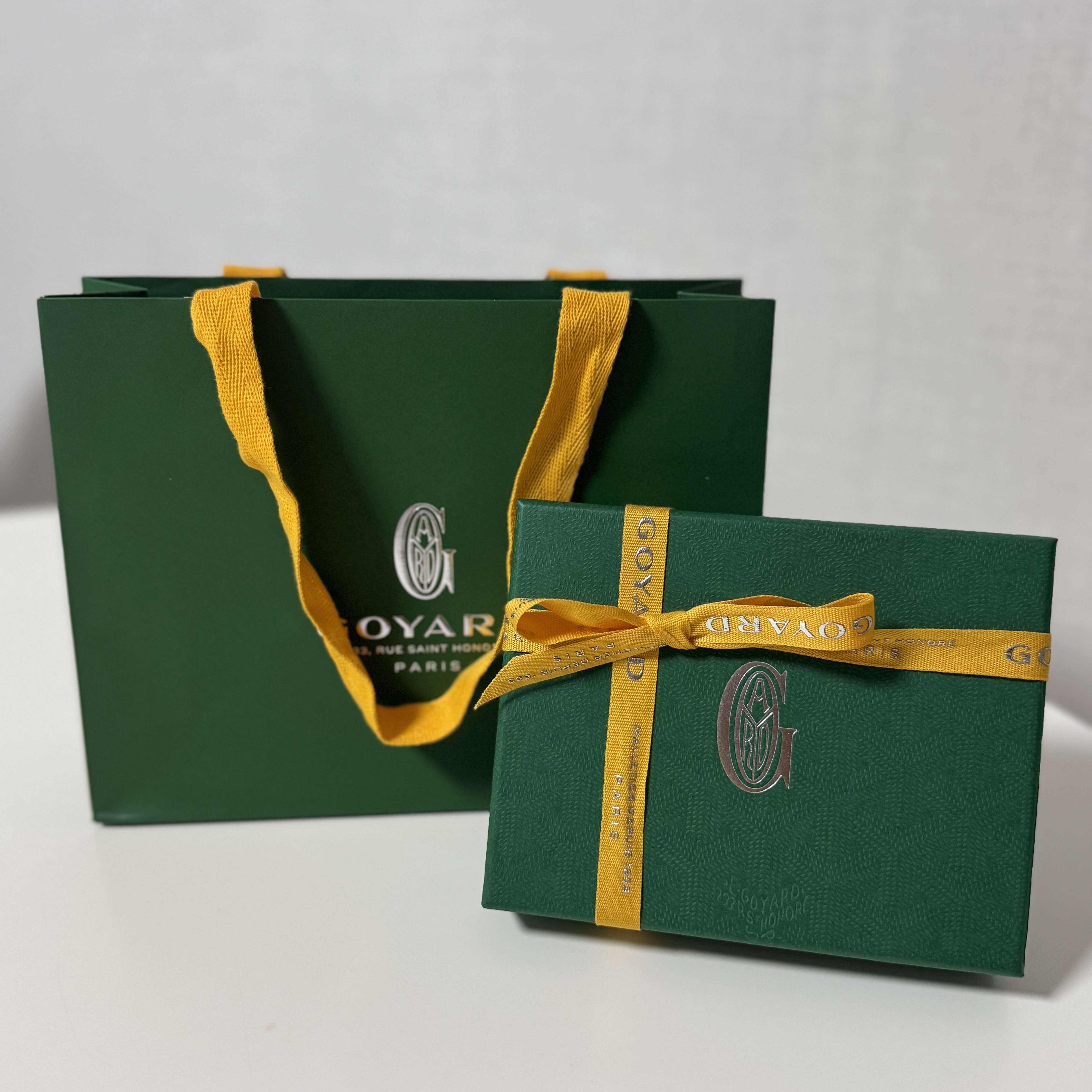 Goyard Victoire Wallet Green 착용 스타일 - 3