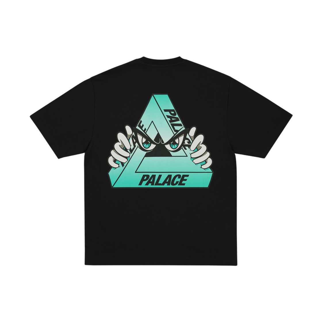 팔라스 트라이-피크 티셔츠 블랙 - 25FW(Palace Tri-Peek T-Shirt Black - 25FW)