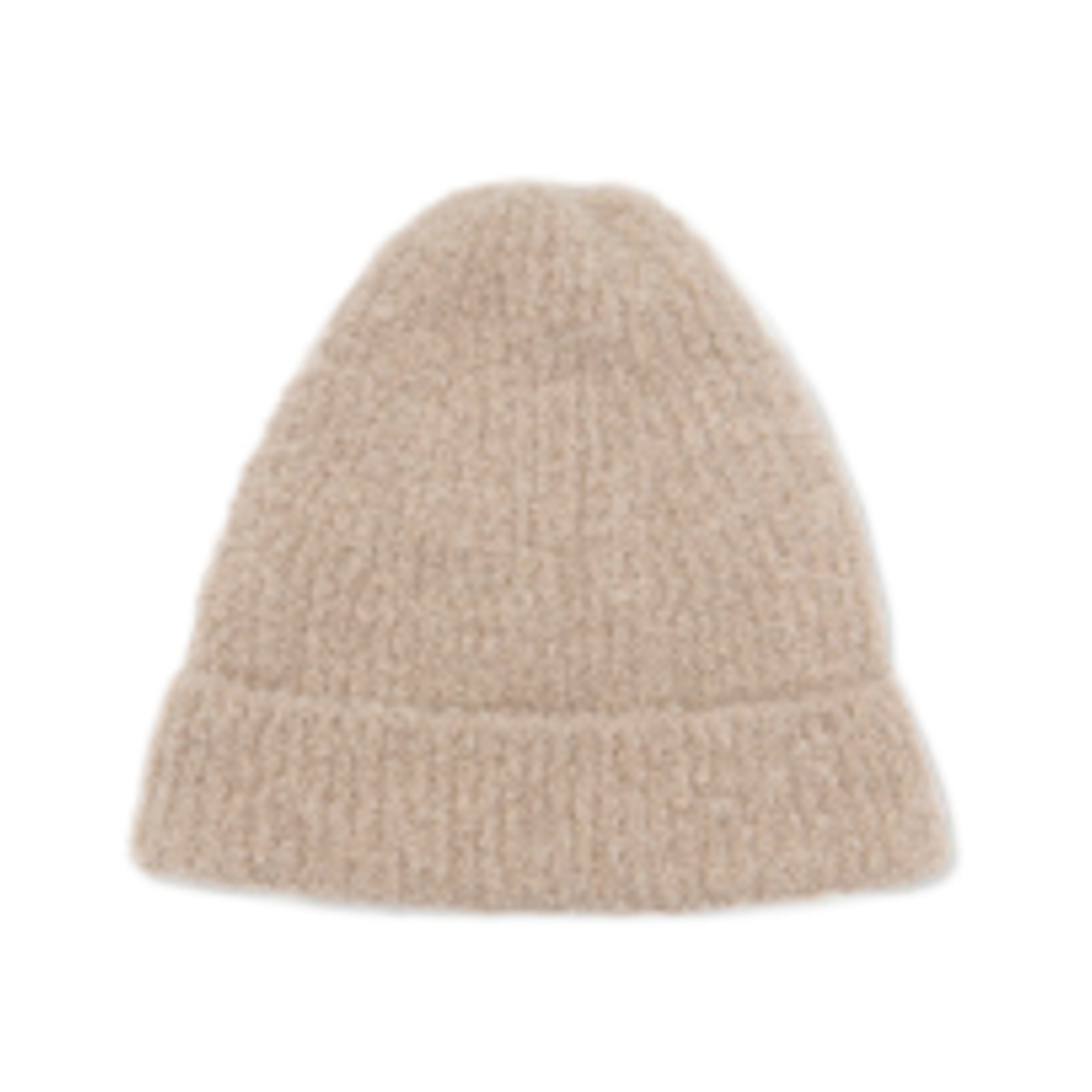10076Y957BEI The Row Leomir Cashmere Alpaca Silk Beanie Beige