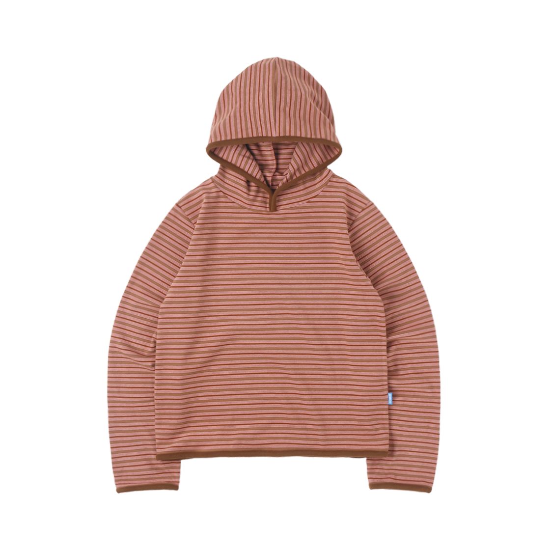 SNCT25FTO003PK SUNNECT Stripe Taped Hoodie Pink