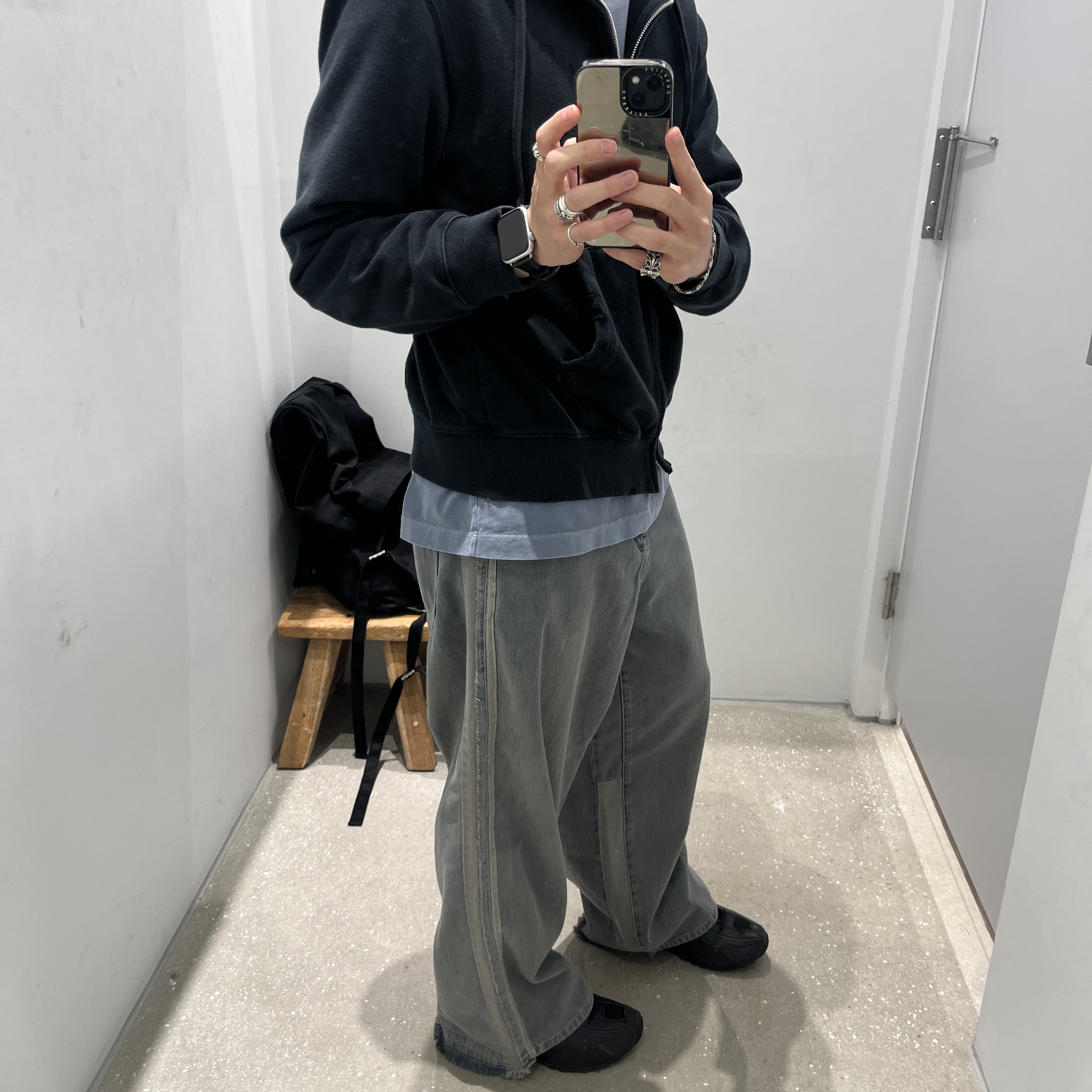 (W) Nike Shox R4 Black, [기간한정 20%쿠폰] Polyteru Human Index Human Regular 1/2 T-Shirt Dyed Blue 착용 스타일 - 1