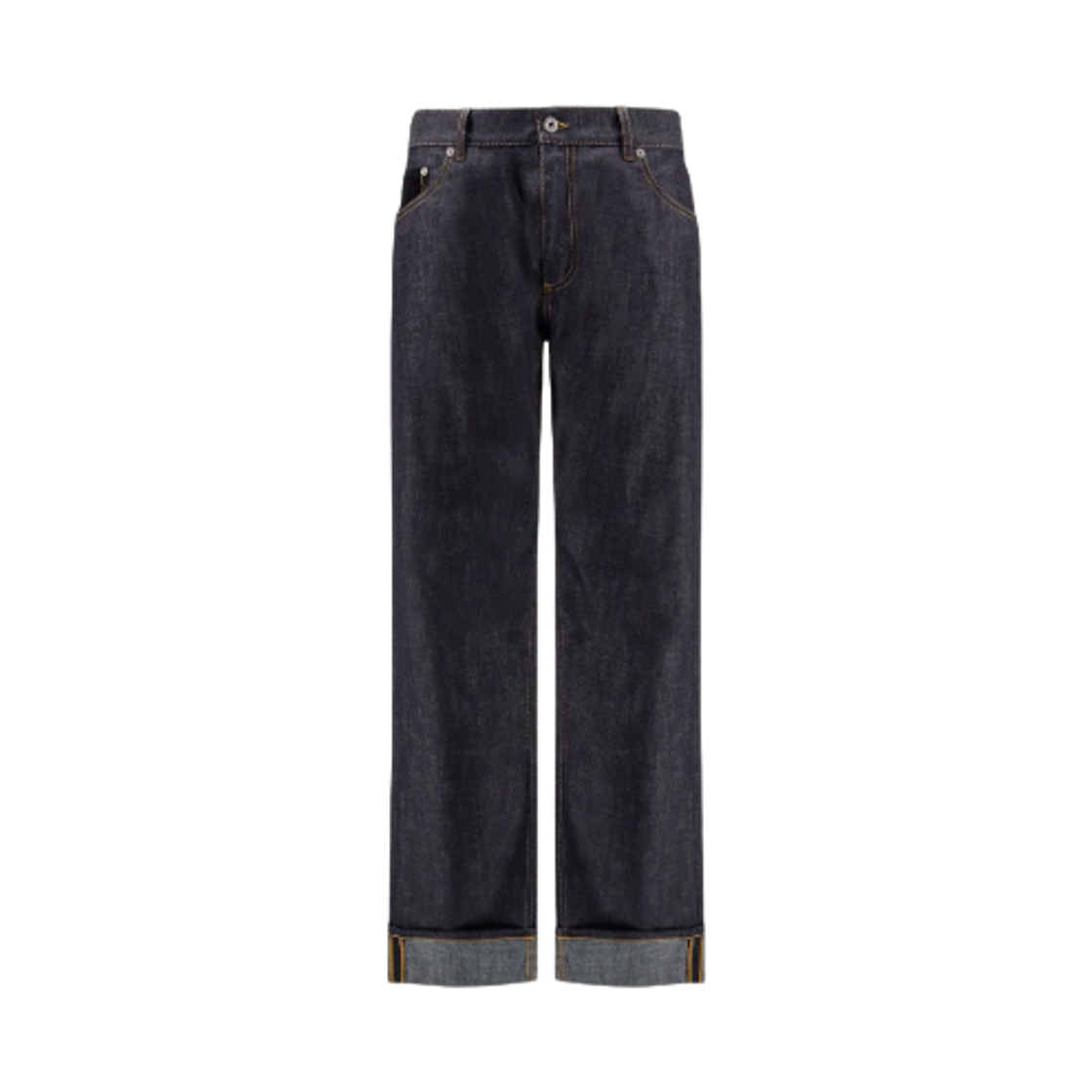 831605V5SN04245 Bottega Veneta Rinsed Wide Leg Jeans Indigo