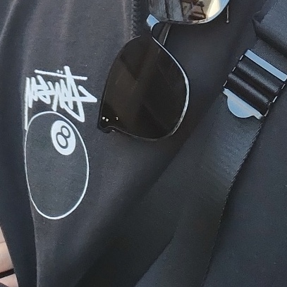 Stussy 8 Ball Hoodie Black - 21FW 착용 스타일