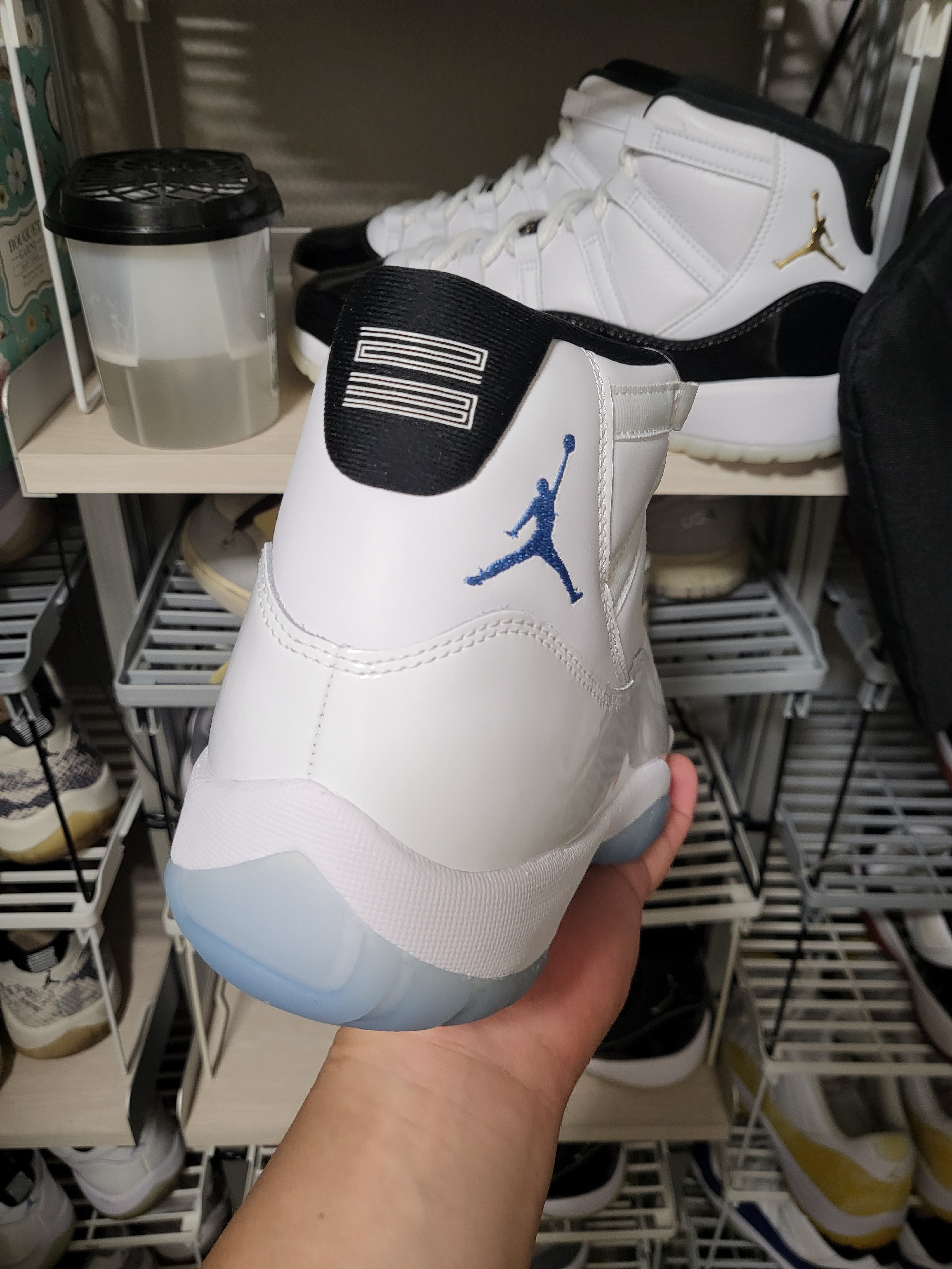 Jordan 11 Retro Legend Blue 2024 착용 스타일 - 2