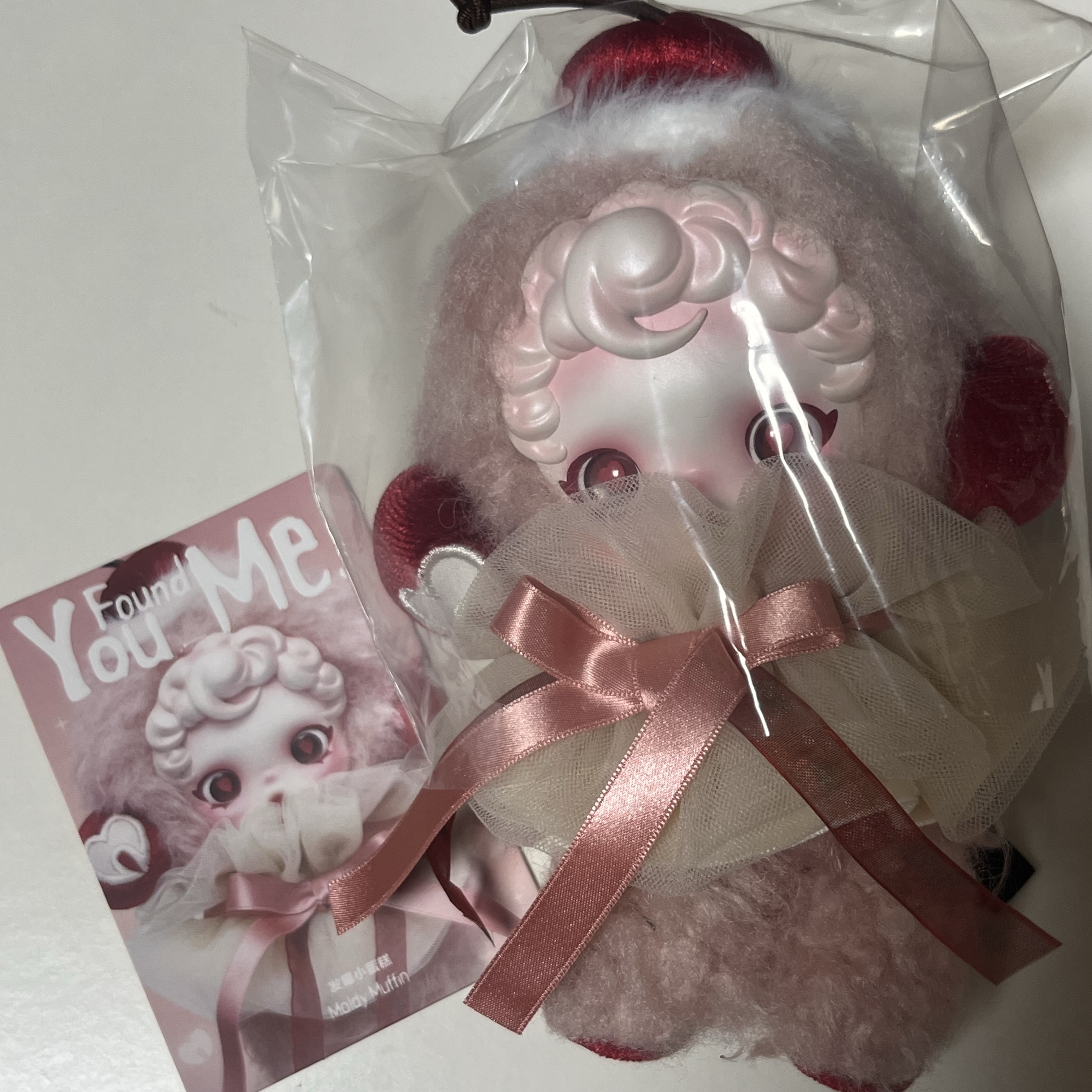 Pop Mart Skullpanda You Found Me ! Series Plush Doll Pendant Sealed Case (1 Blind Box) 착용 스타일 - 2