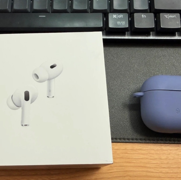 Apple Airpods Pro 2nd Gen with MagSafe Charging Case USB C (Korean Ver.) 착용 스타일