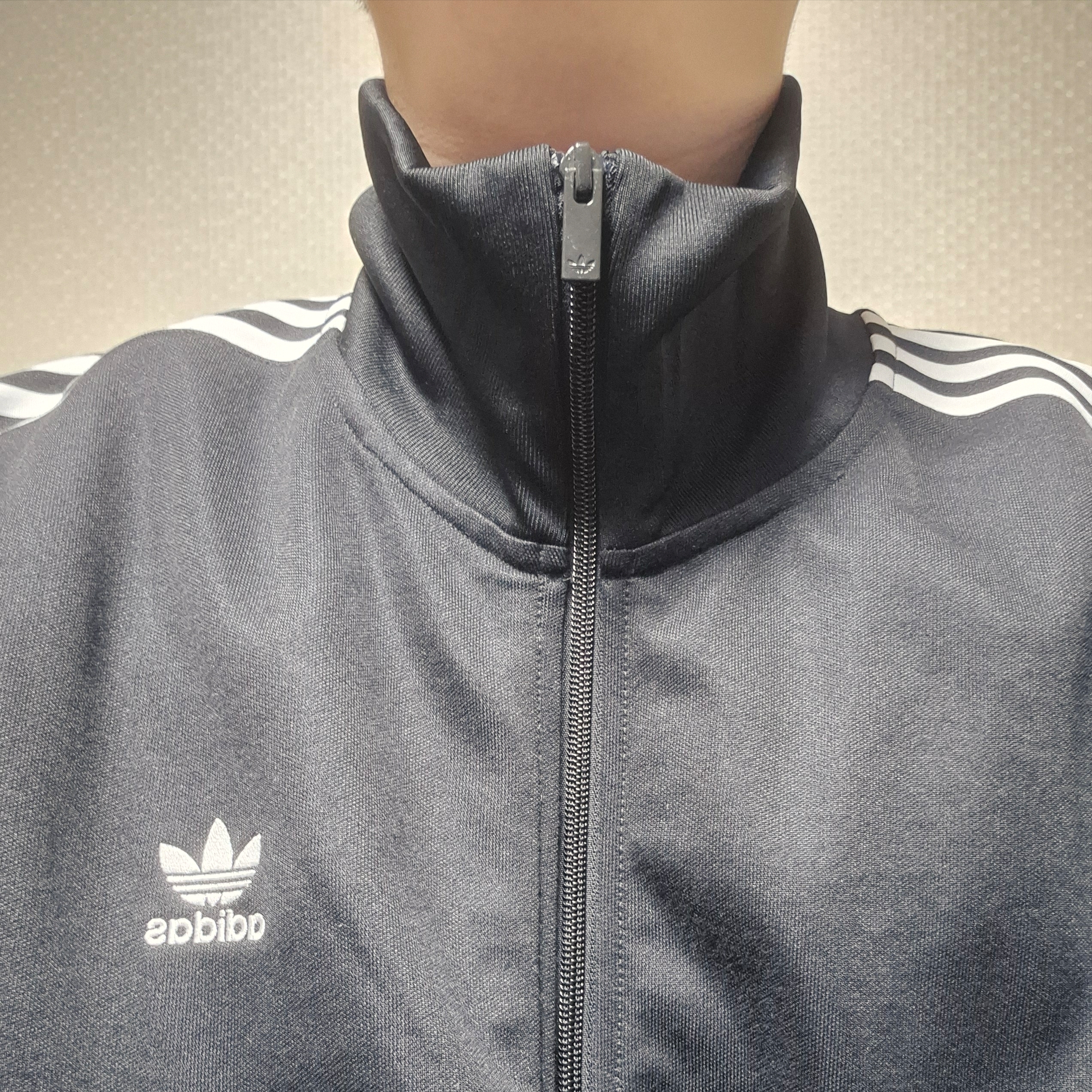Adidas Adicolor Classic Beckenbauer Track Top Black - KR Sizing 착용 스타일