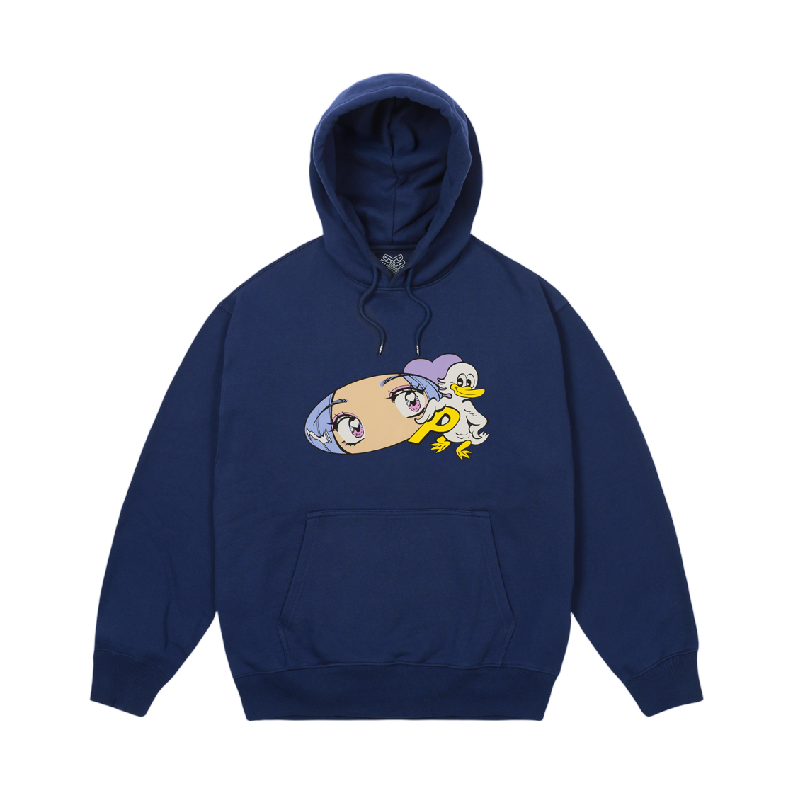 - Palace Rear View Hood Navy - 25FW