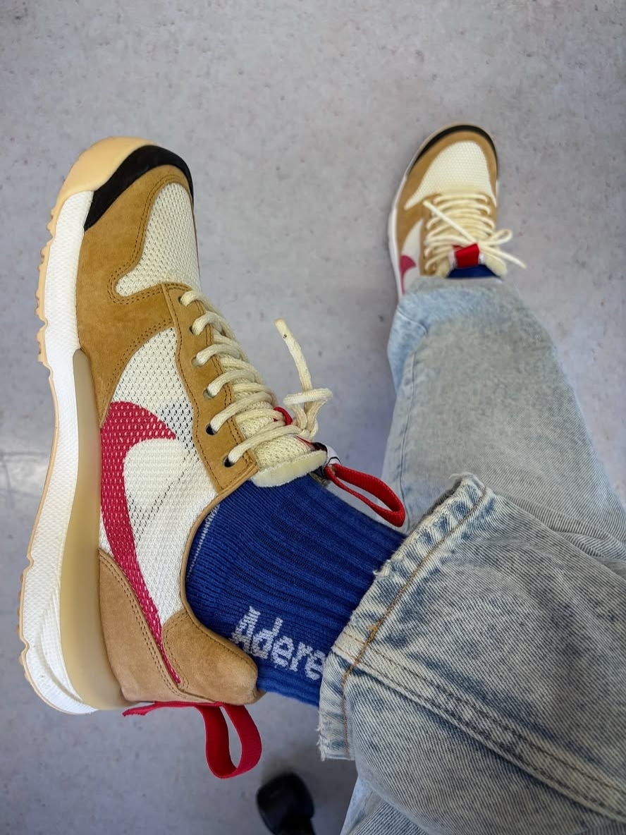 Nike x Tom Sachs Mars Yard Shoe 3.0 Space Camp 착용 스타일