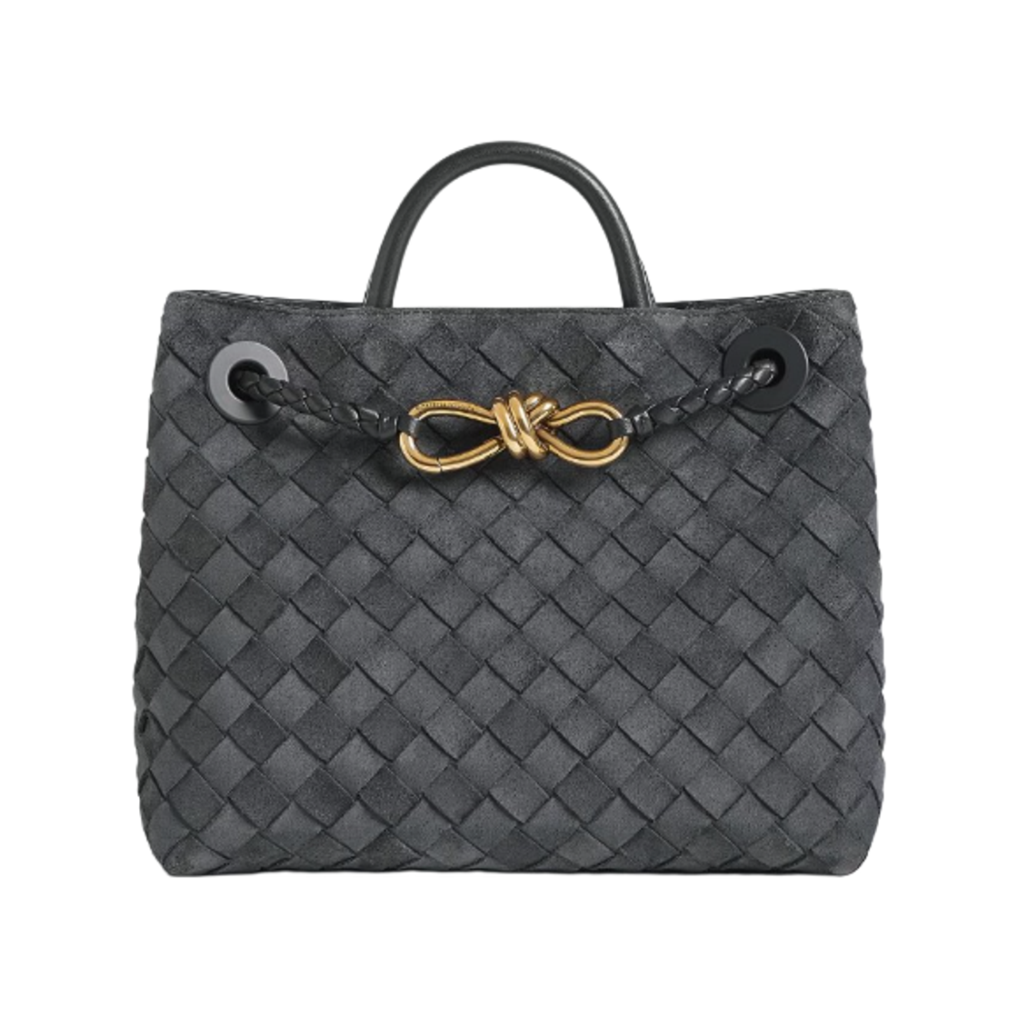 766014V1QE61041 Bottega Veneta Small Andiamo Graphite