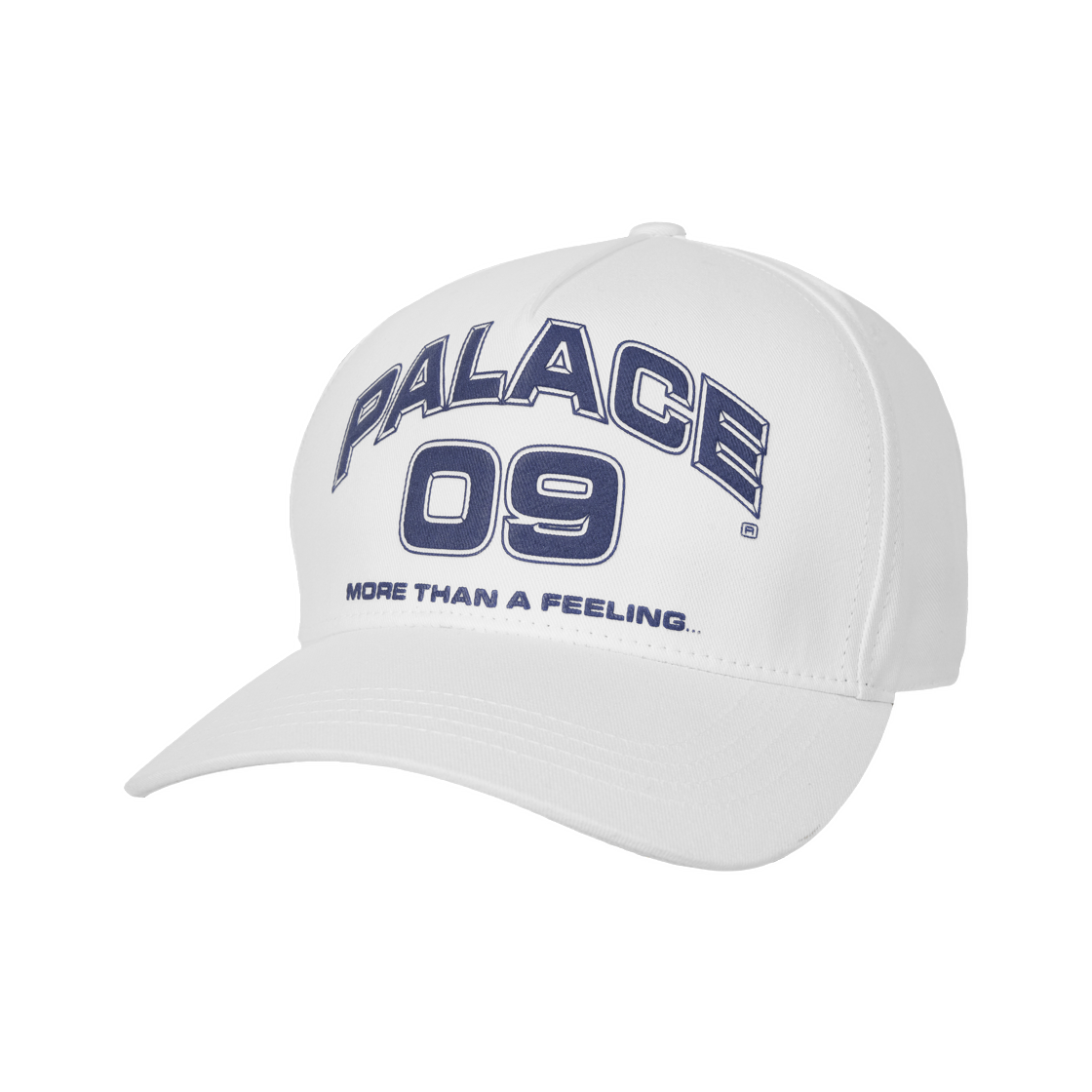 - Palace 09 P Frame 5-Panel Snapback White - 25FW