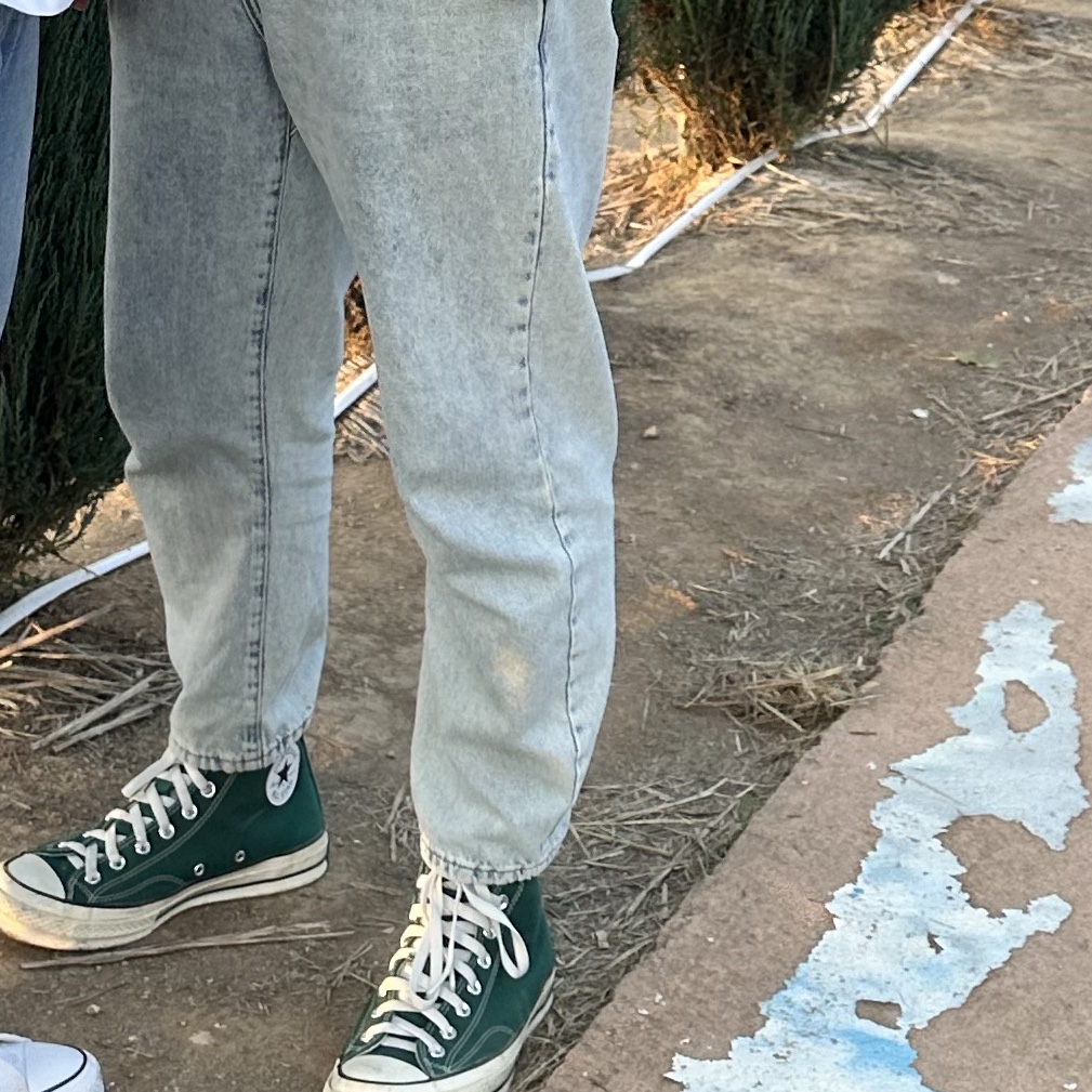 Converse Chuck 70 High Midnight Clover 착용 스타일