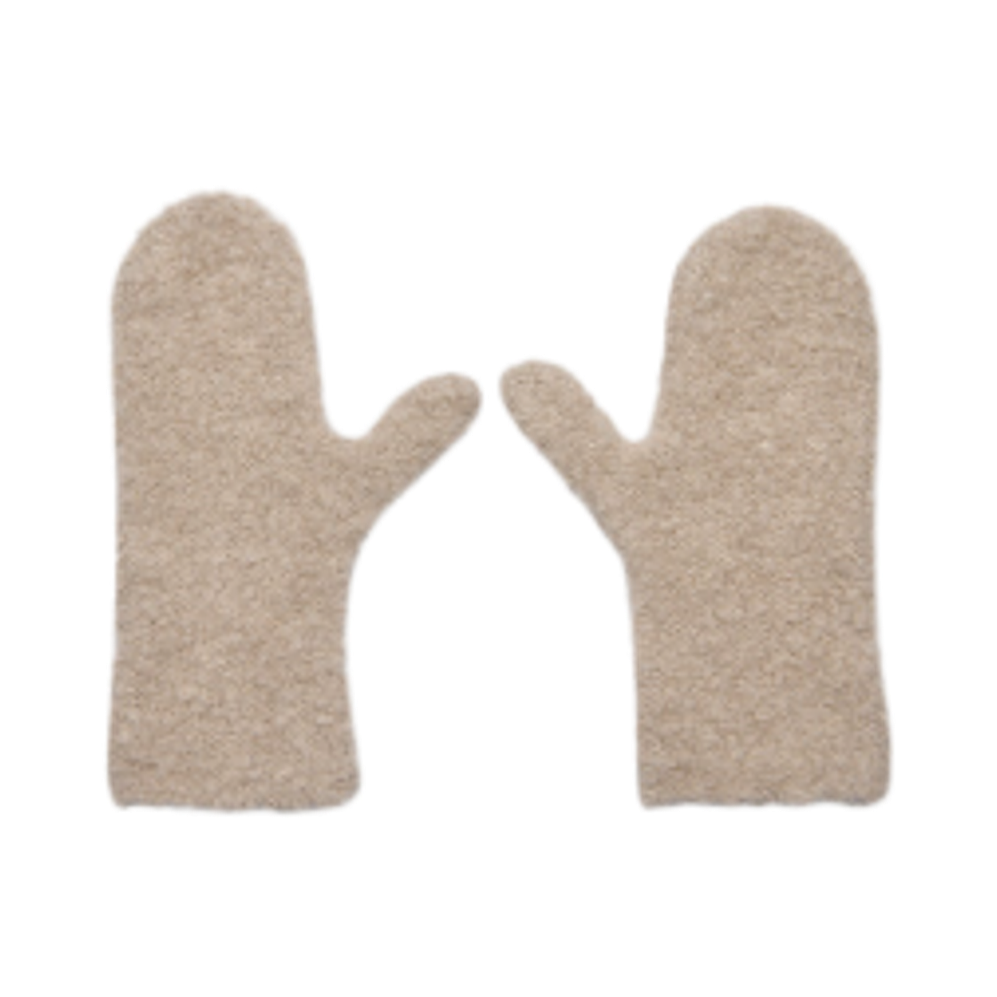 10075Y957BEI The Row Ladislas Cashmere Alpaca Silk Mitten Beige