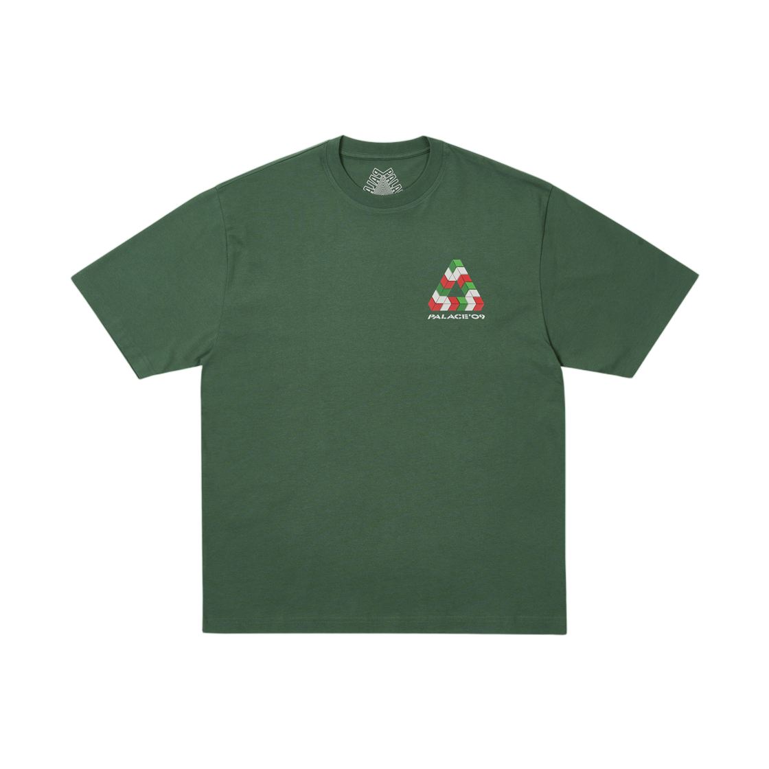 팔라스 09 트라이퍼그 티셔츠 레이시 그린 - 25FW(Palace 09 Tri-Ferg T-Shirt Racey Green - 25FW) - 2