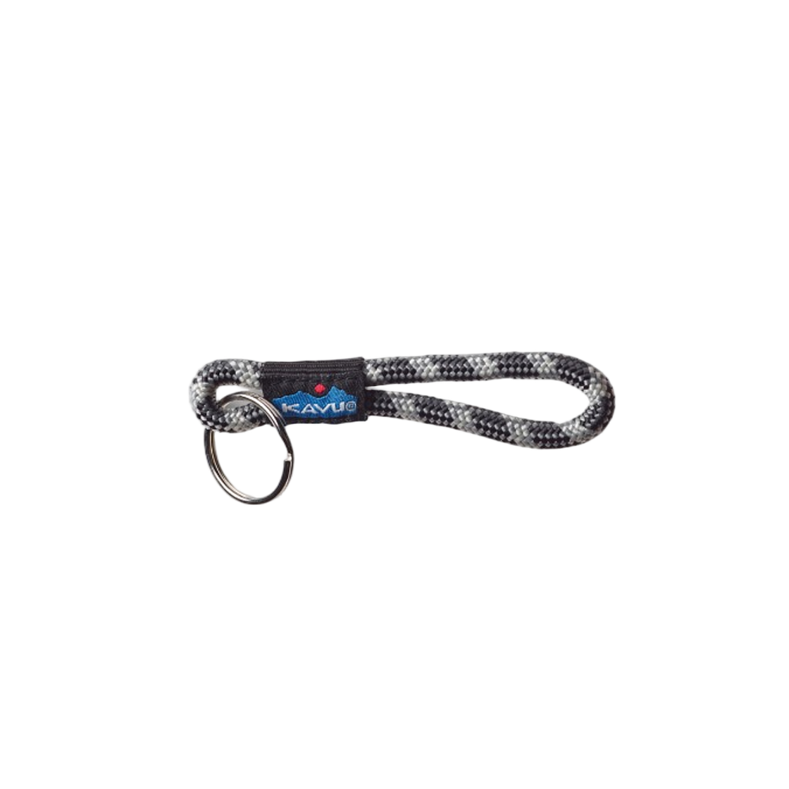 P0000CSS KAVU Rope Key Chain Blacksmoke