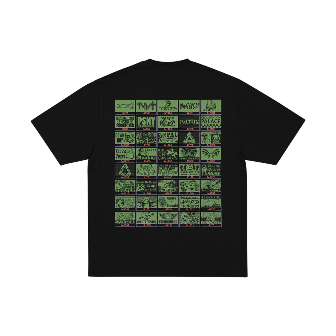 팔라스 탑 업 티셔츠 블랙 - 25FW(Palace Top Up T-Shirt Black - 25FW) - 2