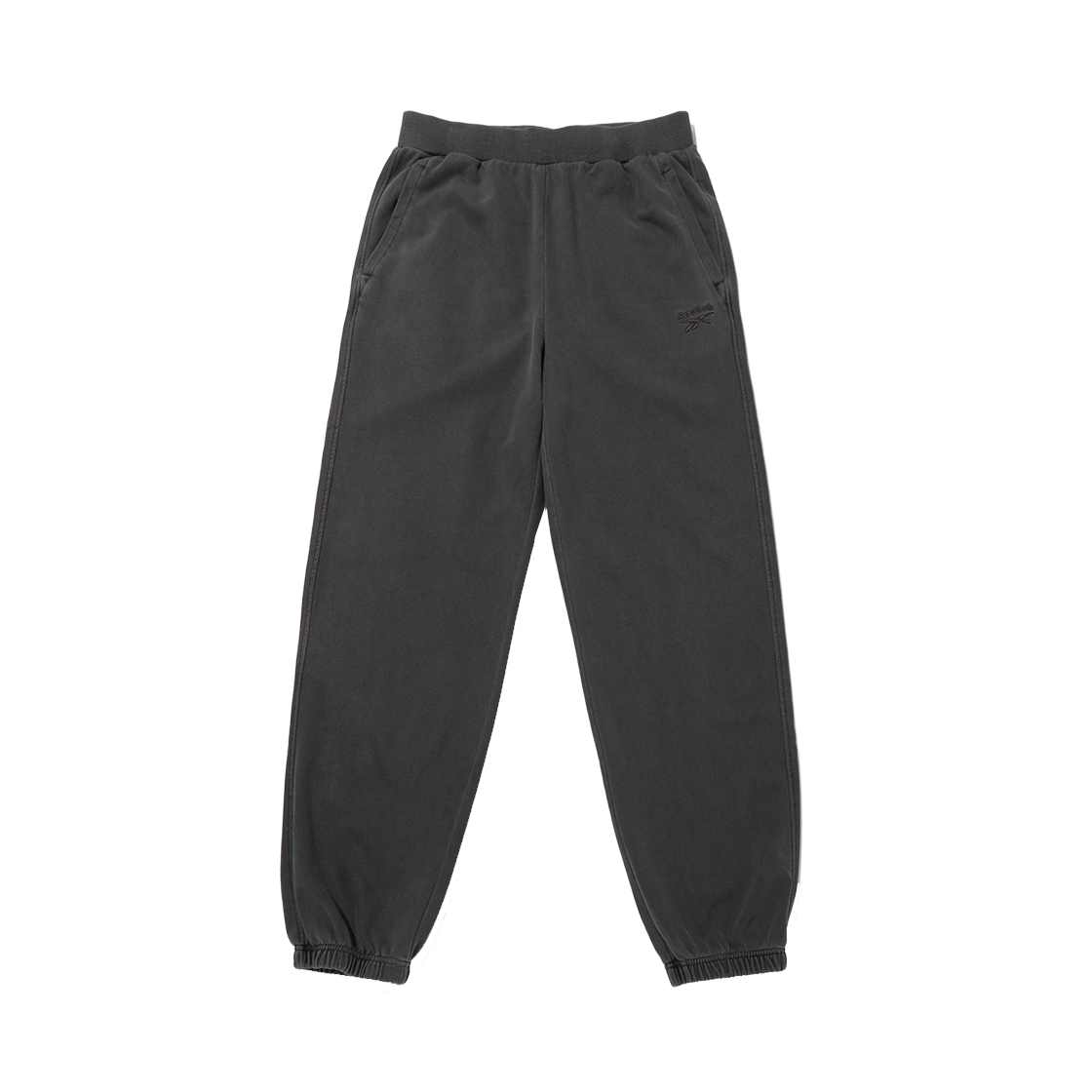 REPA5FN41BK Reebok GarmentDyed Relax Fit Wide Jogger Pants Black