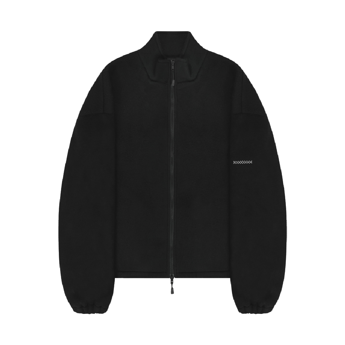 준느 J46 플리스 집업 자켓 블랙(Junne J46 Fleece Zip-up Jacket Black)