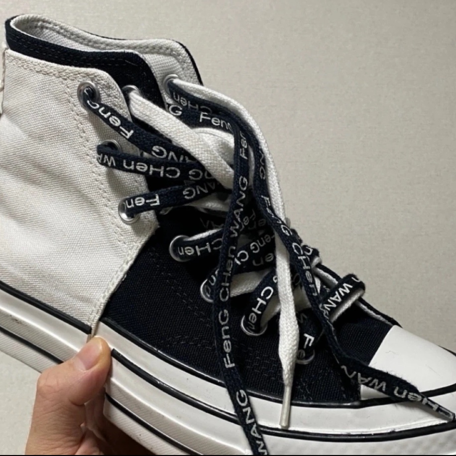 Converse x Feng Chen Wang Chuck 70 2-in-1 Natural Ivory Black 착용 스타일