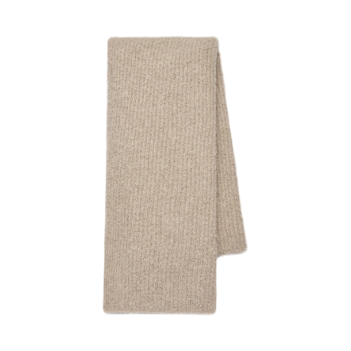 10074Y957BEI The Row Luthgard Cashmere Alpaca Silk Scarf Beige