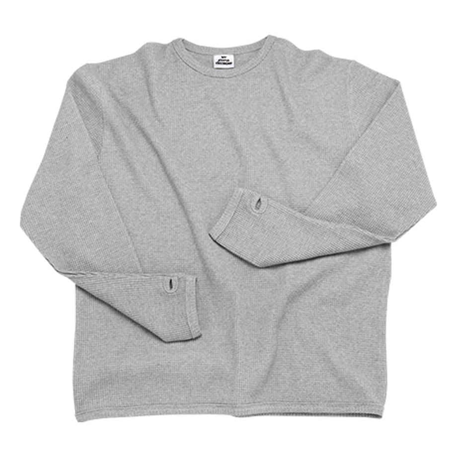 엠제이디 와플 핑거홀 롱슬리브 멜란지그레이(MJD Waffle Finger Hole Long Sleeve M.Grey)