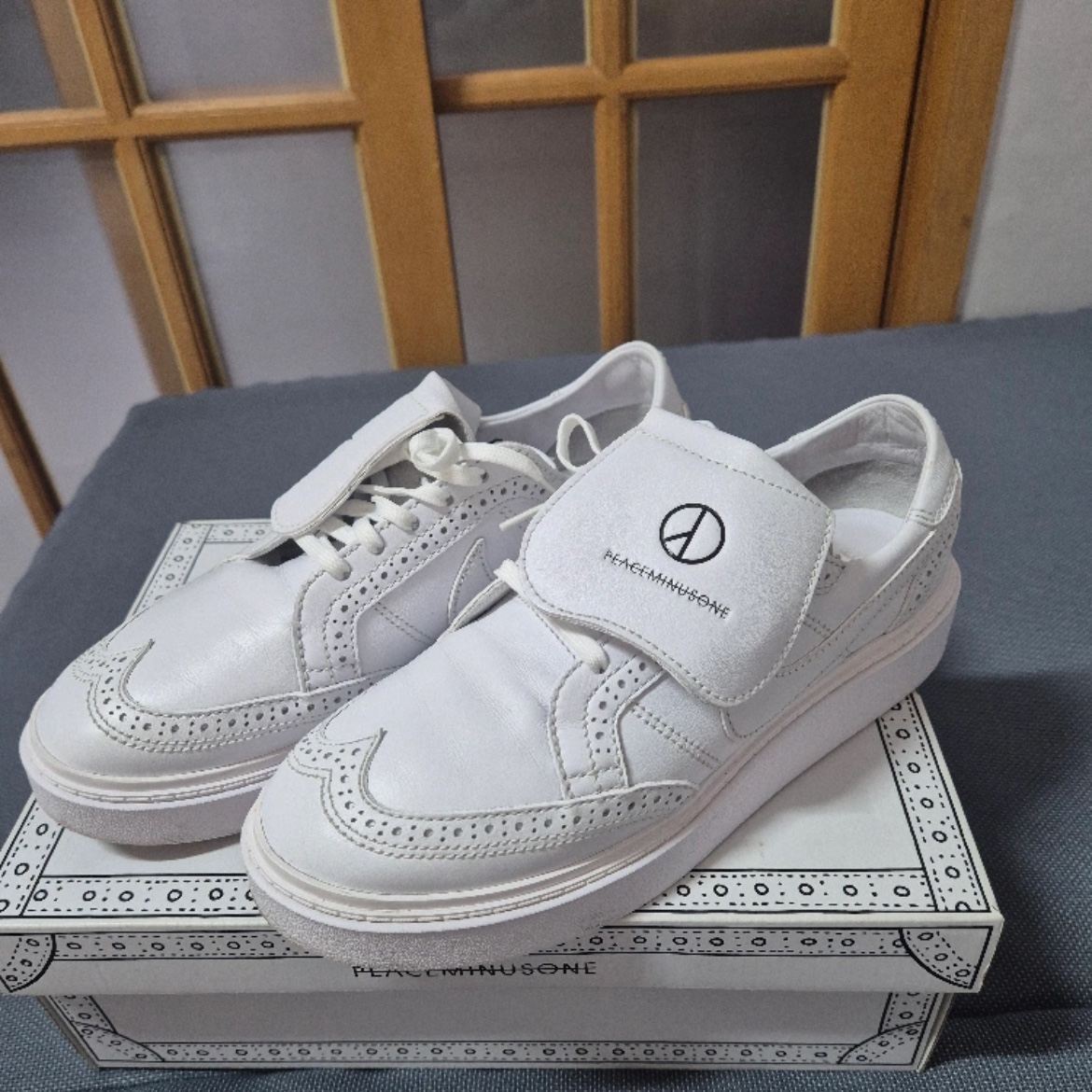 Nike x Peaceminusone Kwondo1 White 착용 스타일