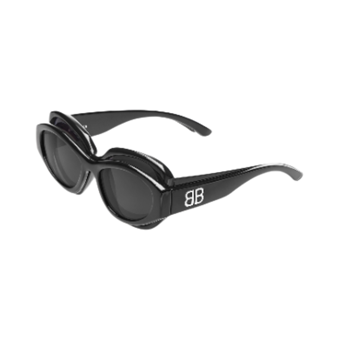 발렌시아가 수퍼비지 라운드 선글라스 블랙(Balenciaga Superbusy Round Sunglasses Black) - 2