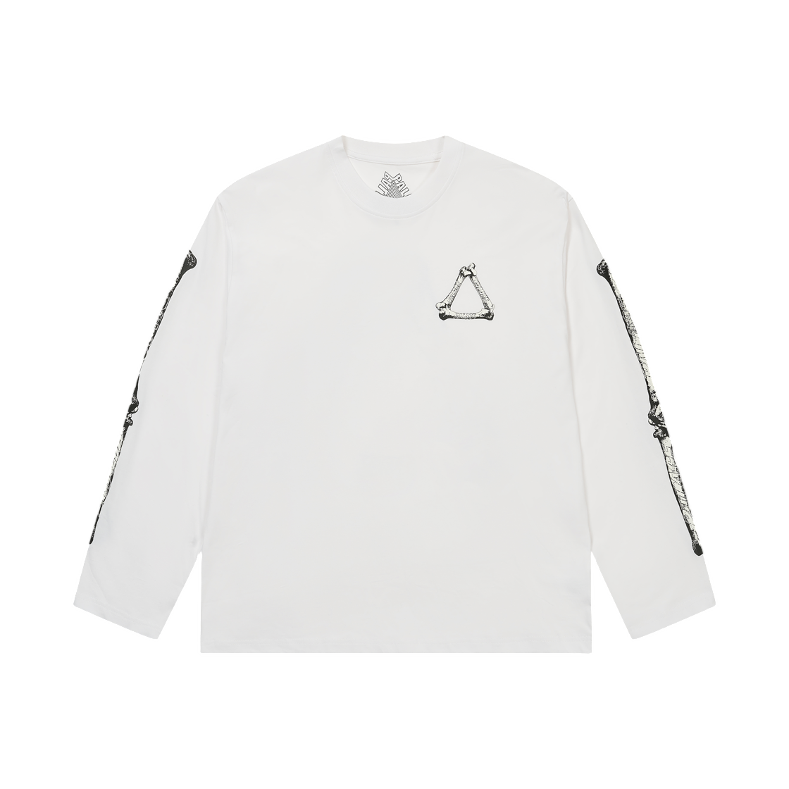 팔라스 트라이본 롱슬리브 화이트 - 25FW(Palace Tri-Bone Longsleeve White - 25FW)