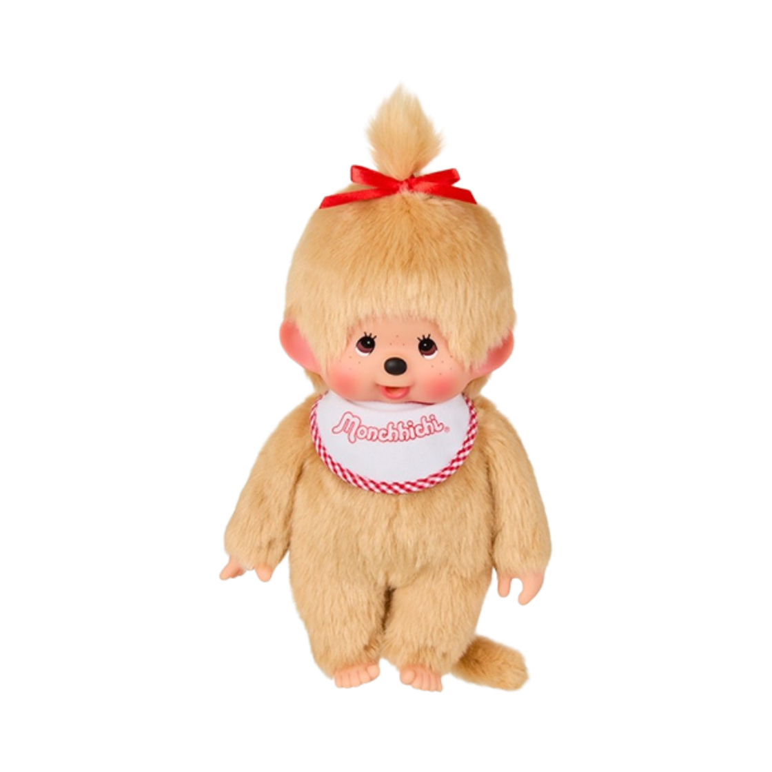 - Monchhichi Premium Standard Girl's M Doll Beige